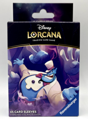 Disney LORCANA TCG Card Sleeves | 65 Hüllen Dschinni | Standard Size Matt