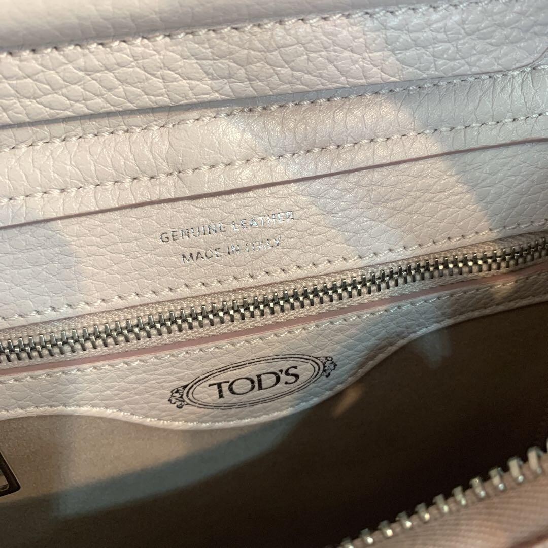 TOD'S Wave Mini Backpack 3WAY Light Pink From Japan TOD'S Wave Mini Backpack 3WAY Light Pink From Japan