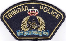 Trinidad Police California CA Police Patch 