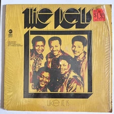 THE DELLS LIKE IT IS LIKE IT WAS LP ORIG '69 CADET LPS-837 FUNK SOUL R&B GEM