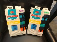 Fruit of the Loom Boys Mix Color Breathable Micro Mesh Boxer Brief 5 Pack XL