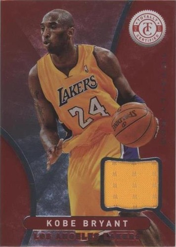 2012 Panini Totally Certified Kobe Bryant #81 /299 Parallel Card 