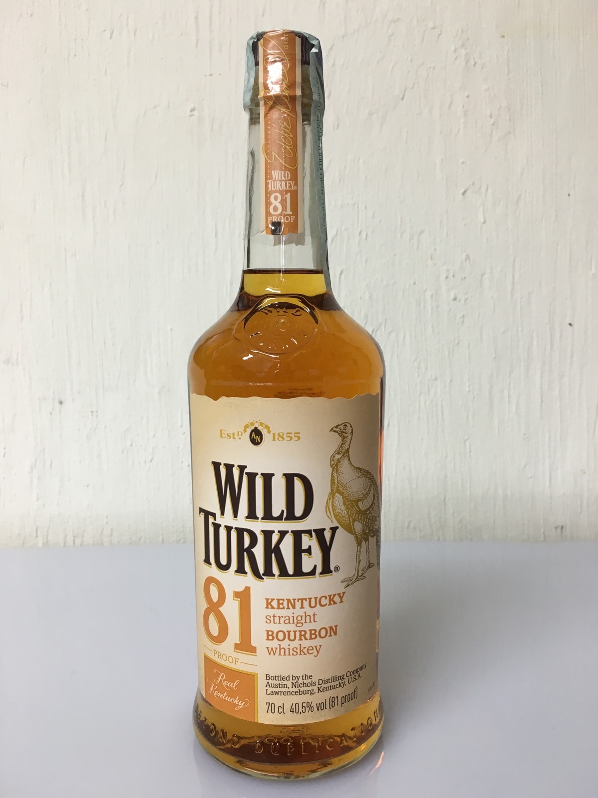Wild Turkey Chiaro/Crema Kentucky Straight Bourbon Whiskey 0,7 ℓ - Immagine 3