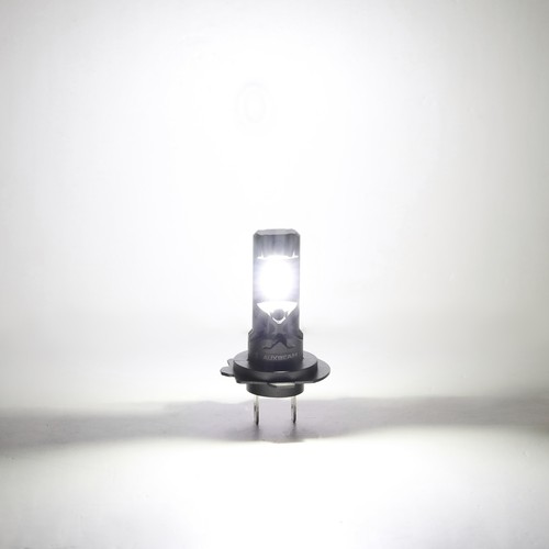 AUXBEAM H7 LED Headlight Bulbs Conversion Kit High Low Beam Super Bright White - Picture 2 of 12