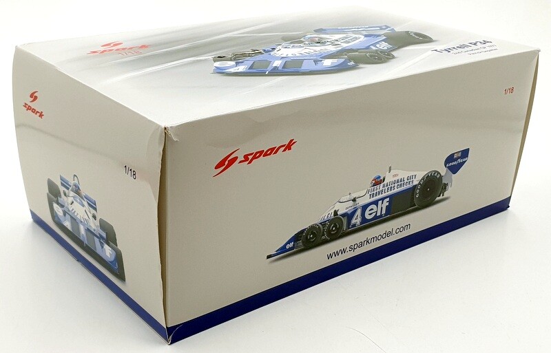 Spark 1/18 Scale 18S574 - F1 Tyrrell P34 #4 Canadian GP 1977