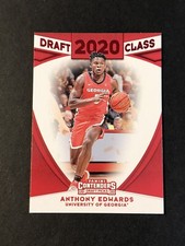 Anthony Edwards Draft Class 1st Pick Rookie Card 2020 Panini Contenders Red Foil