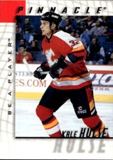 1997-98 Pinnacle Be a Player Cale Hulse 60 Calgary Flames