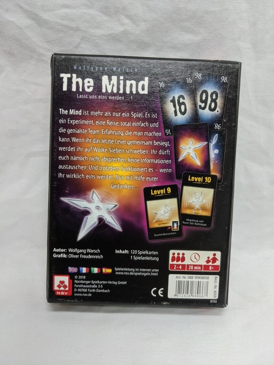 German Version The Mind Board Game Complete | eBay