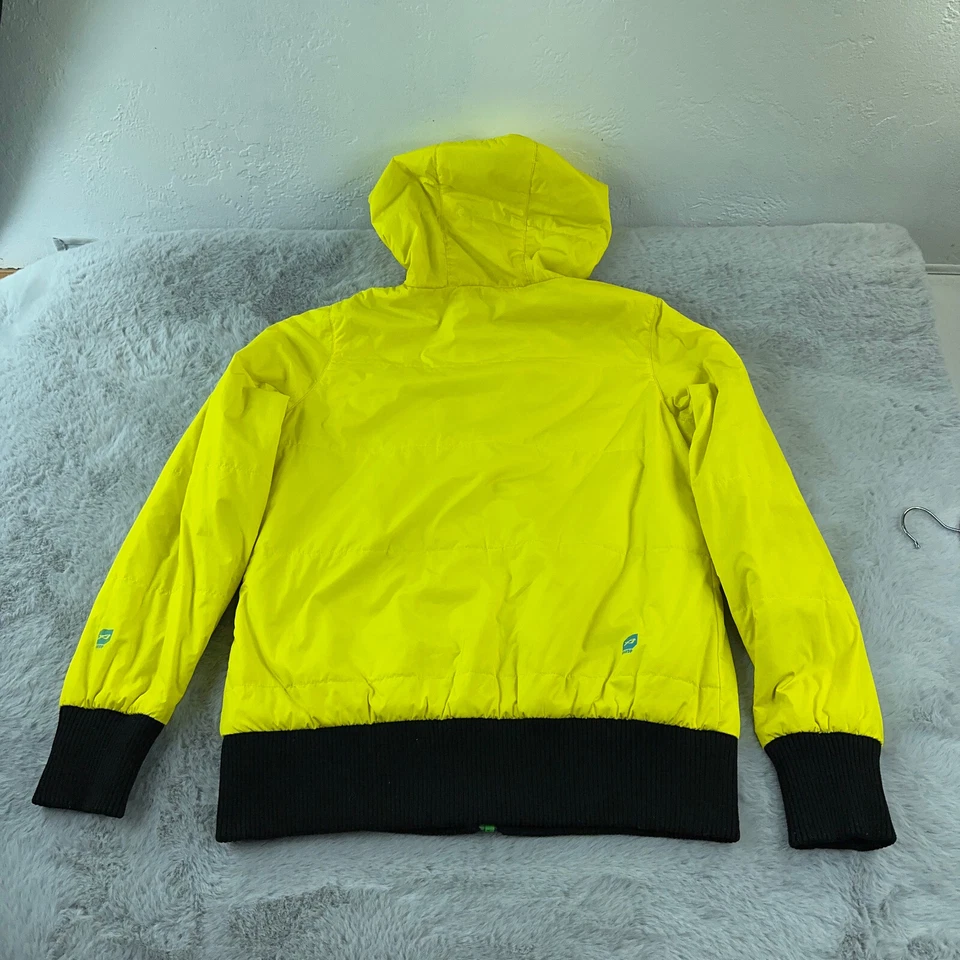 Chaqueta Orage Para Hombre Pequeña Verde Amarilla Snowboard Esquí Aire Libre Activa Reversible Foto 4 de 4