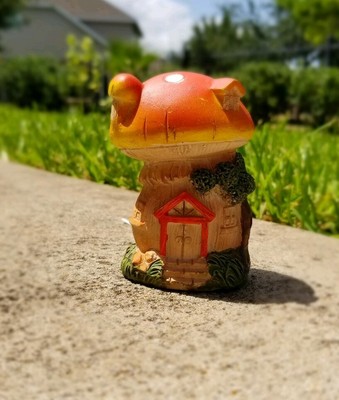 Mini Dollhouse Fairy Plant Garden Landscape Terrarium Figurine Bonsai Decors DIY