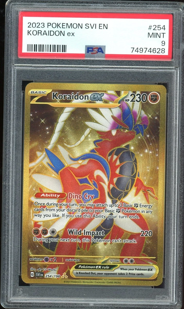 Carta Pokémon Koraidon Rara Brilhante