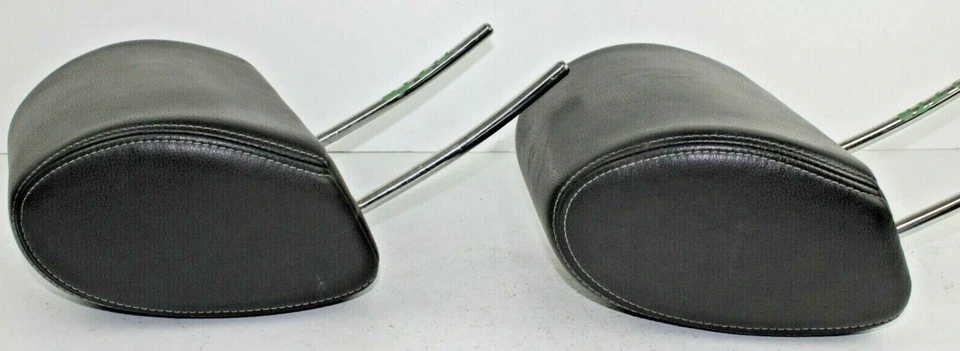 2007 SUBARU TRIBECA FRONT HEAD REST SET GRAY LEATHER OEM P/N 64061XA03BMW - Image 4 of 4