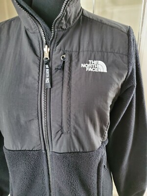 The North Face Black Fleece Denali Polartec Zip Jacket Womens Size