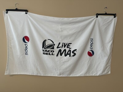 Taco Bell PEPSI Beach Pool Bath Towel (63in x 38in) Live Más