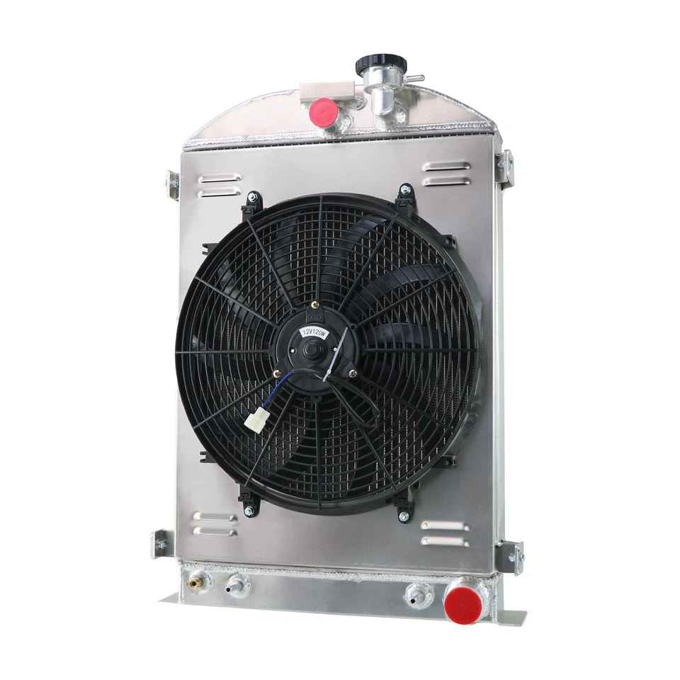 4 Row Radiator Shroud Fan Relay for 1933-1935 Ford Model 40 1 Ton 1/2 Ton Pickup - Image 2 of 4