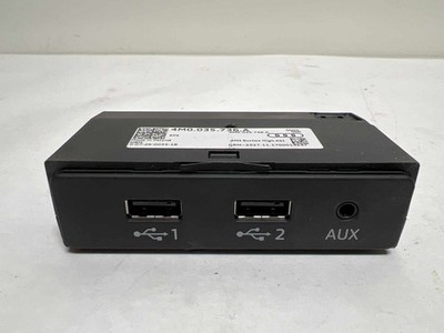 2017-2020 Audi Q7 OEM Audio USB AUX Interface Jack Port Hub 4M0035736A (TL)