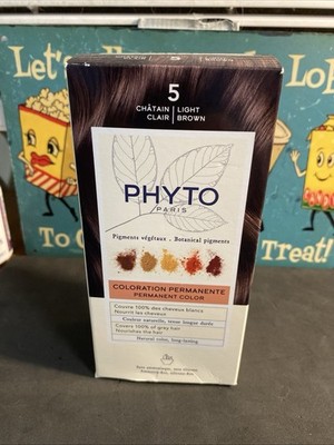 Phyto PhytoColor Permanent Color Enriched with Botanical Pigments Kit 5 Light Br