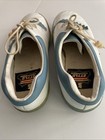 VTG GOLF SHOES made In England Size 4.5 White With Blue Trim — photo 3