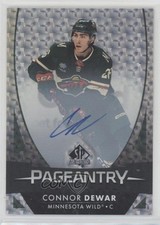 2023-24 SP Authentic Pageantry Auto Connor Dewar #P-12 Auto 2o7