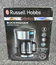 Russell Hobbs 20680 Buckingham Filter Coffee Machine with Timer - Black