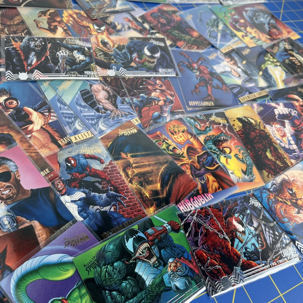 Fleer Ultra Spiderman Complete Spider-Man Trading Card Sets for