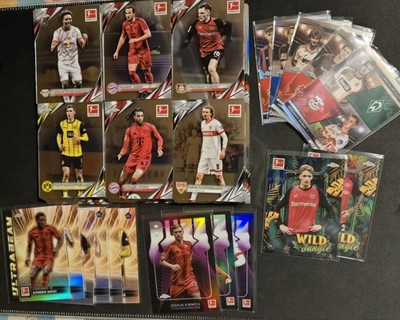 Topps Chrome Bundesliga 2024 2025 Lot Bulk 113 verschiedene 16 Inserts