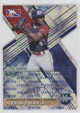 2019 Panini Elite Extra Edition Status Blue Die-Cut 37/75 Maximo Maria #205 s3g