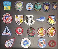 USAF Military Patch Collection 9.99 Each Fighter Squadrons Wings RAF Choose