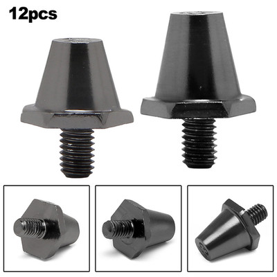 12 Stück Fußballschuh Stollen Ersatz Fußball Spikes 11 mm 13 mm M5 Gewinde 5