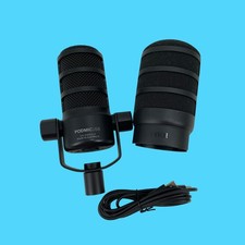 RODE PodMic USB Dynamic Cardioid Broadcast Microphone Black