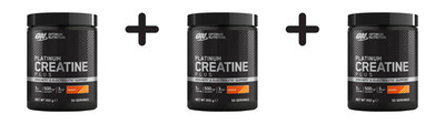 3 x Optimum Nutrition Platinum Creatine Plus (350g) Orange (133,32 EUR/kg)