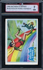 1966 Topps Batman Riddler Back Trading Cards 3