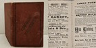 1878 antique COOKBOOK bridgeport ct FAIR w AD victorian dessert bread candy fish — photo 1