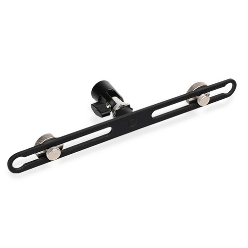 Adjustable Stereo Bar with 5/8inch Screws for Holding 2 Mics - Picture 4 of 7