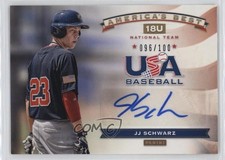 2013 USA Baseball Box Set 18U National Team America's Best JJ Schwarz Auto 0a2