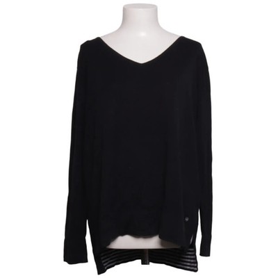 ESPRIT Organic, Strickpullover, Größe: XXL, Schwarz/Grau, Baumwolle/Viskose #nIT