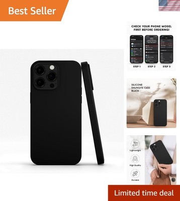 EMF Protection Anti Radiation Liquid Silicone Shungite Case for iPhone 16 Pro...