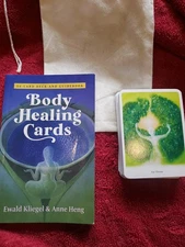Body Healing Cards by Ewald Kliegel & Anne Heng (56 Card Deck & Guide Book)