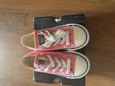 NEW INFANT CONVERSE Chuck Taylor All Star Toddler Low Top Pink 7J238