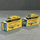 2ea Matchbox No 36 Opel Diplomats with Original Boxes box variation