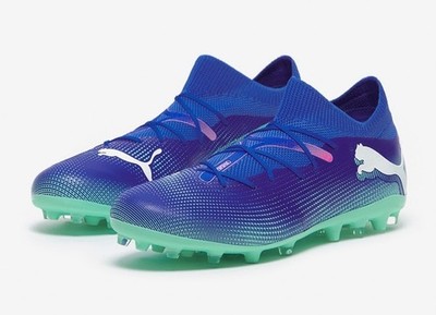 Puma Future 7 Match MG Bluemazing/Puma White/Electric Peppermint UK11/US12/EU46