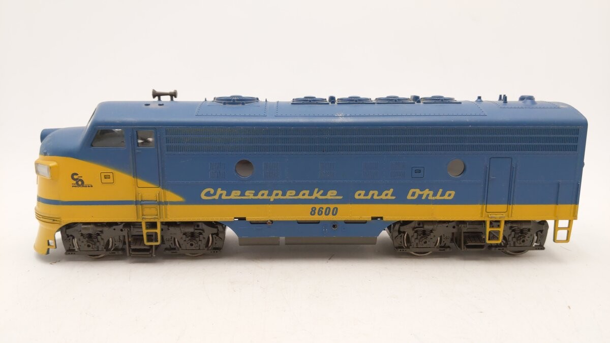 Atlas 6103 O Scale 2 Rail Chesapeake & Ohio F-9 Diesel Locomotive
