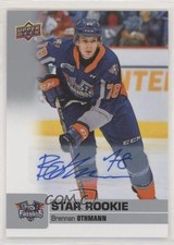 2019-20 Upper Deck CHL Star Rookie SP Auto Brennan Othmann #342 Auto q9p