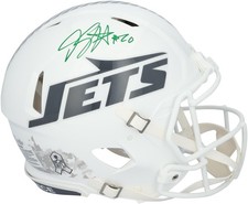 Breece Hall New York Jets Signed Riddell 2024 Salute To Service Authentic Helmet