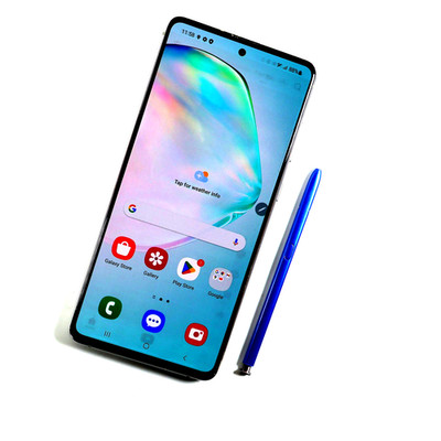 Samsung Galaxy Note 10 Lite Dual SIM 128GB Silber Entsperrt Durchschnittlicher Zustand 619