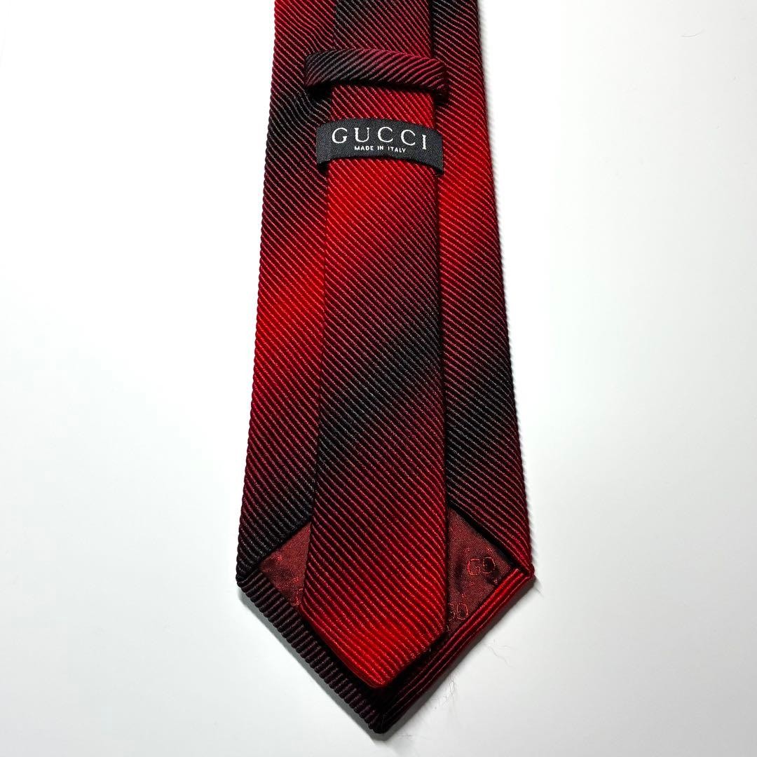 Gucci Regimental Tie Gradient Pattern Used Excell… - image 3