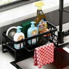 Sponge Holder for Kitchen, Sink Organizer Rack for Kitchen Accessories, Soap ...