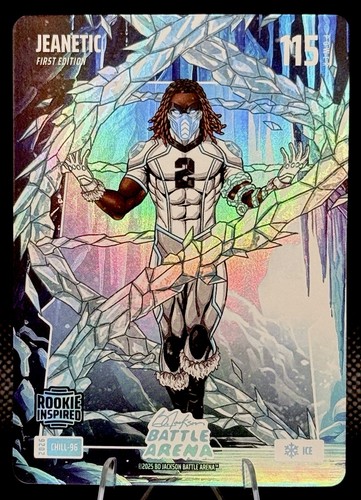 2026 Bo Jackson Battle Arena Jeanetic CHILL-96 (RC) Chillin Ice Battlefoil