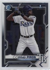 2021 Bowman Chrome Prospects Jhonny Piron #BCP-239 0a3