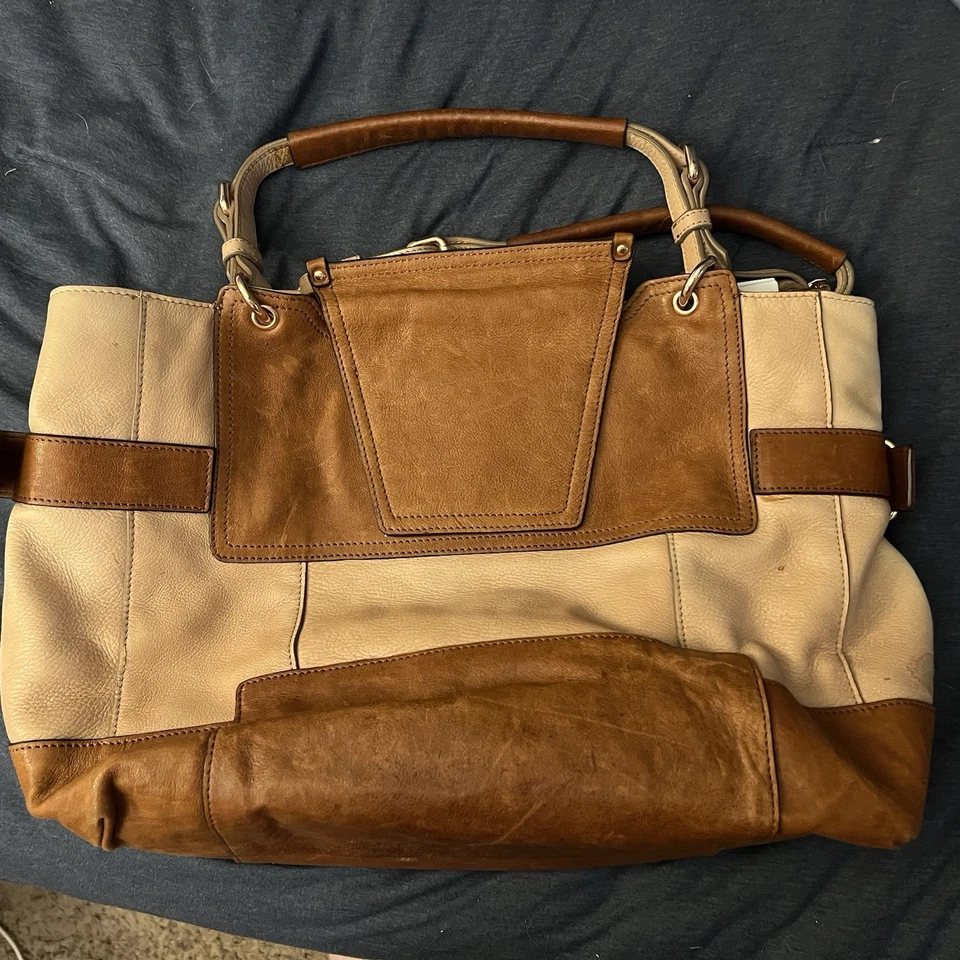 Bolso de Mano Kooba Cally KS13372-18 Rosa Y Marrón Foto 2 de 4